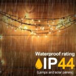 Luces LED Navideñas con Panel Solar (400 LEDS) 🎄 - Imagen 8