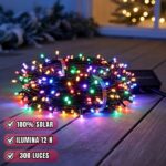 Luces LED Navideñas con Panel Solar (400 LEDS) 🎄 - Imagen 7